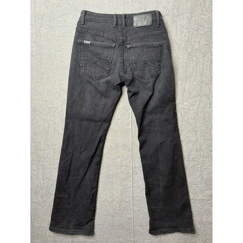 BKE Jeans Mens 28x30 Aiden Slim Black Stretch GBP21452 Denim Pants